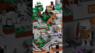 Hall of Fame Biggest Lego Minecraft 21137 The Mountain Cave 2,863 #lego #minecraft #viral #shorts