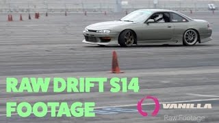 Nissan Kouki S14 240sx Drift Footage RAW