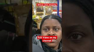 African store shopping / Full video on my channel. #lifeinlondon #mylondonlife  #ukliving #shopping