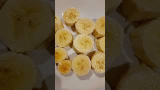 #satisfying #yummy banana dices #asmr #shorts