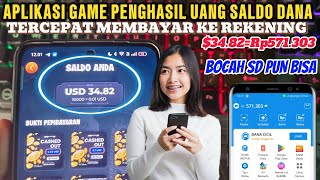 AKHIRNYA CAIR🤑 Game Penghasil Saldo Dana Tercepat 2024 - Apk Penghasil Saldo DANA Tercepat