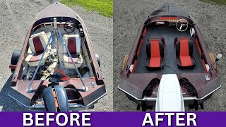 Budget Speedboat Restoration - 4K - Start to finish - Sidewinder - Evinrude - Project