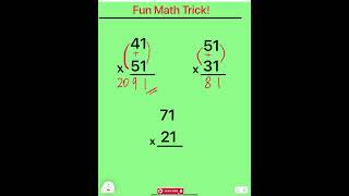 📌➡️✏️ #fun #maths #mathstricks #for #you #youtubeshorts ❗️✏️📌