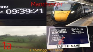 Getting to Manchester | TheVlogger110 goes to Manchester | Ep 1a