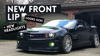 Installing A New Front Lip On My 2010 Camaro!