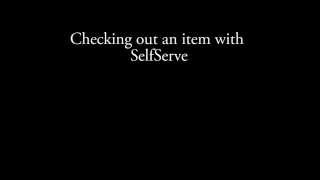 Inventory Check-Out in Cribware SelfServe