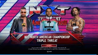 WWE 2K24 Dijak vs Noam Dar vs Wes Lee