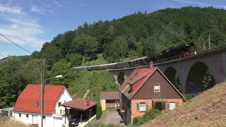 Die Schwäbische Waldbahn  mit 23 058 & 64 419  Mit Volldampf nach Welzheim 27.06.2021 (HD)