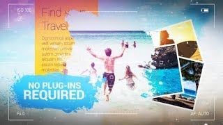 VIDEOHIVE VACATION GRUNGE ALBUM