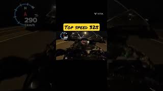 Ninja H2 0_325km/h gps acceleration #youtubeshorts #shorts