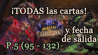 ¡TODAS las cartas y fecha de salida de "Mafias de Gadgetzan"!