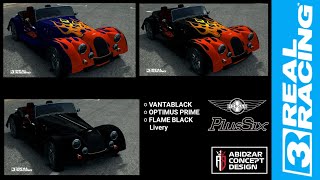 VANTABLACK | OPTIMUS PRIME | HOTROD Livery | MORGAN PLUS SIX | REAL RACING 3