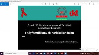 Webinar "Saatnya Menjadi LELAKI ANDALAN: Peduli, Setara dan Bertanggung Jawab"