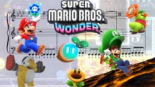 Super Mario Bros. Wonder - Wonder Flower: Desert/Volcano Mania [Piano Recreation]