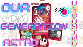 Retro Time~My Life As & Our Generation Retro Playset Unboxing~