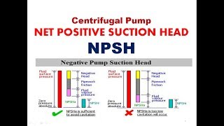 NET POSITIVE SUCTION HEAD ( NPSH ) | Explaination with derivation | Centrifugal pump