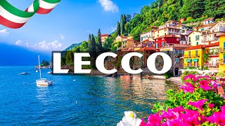 FLYING OVER LECCO, LAKE COMO 4K - Relaxing Music Along With Beautiful Nature Videos - 4K Video HD