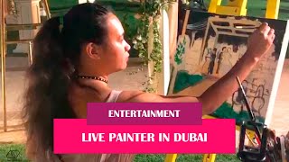 LIVE PAINTER IN DUBAI (ID: 9587)