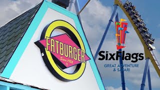 Fatburger at Six Flags Great Adventure Has the BEST BURGERS at the Park! + More NEW Stuff for 2022!