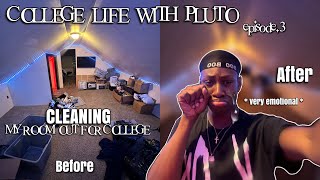 College Life With Pluto ep.3 : Cleaning And Packing Up My Room For College +  *I GOT VERY EMOTIONAL*