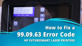 HP 500 M525 Error 99.09.67 Firmware Update - Software Update