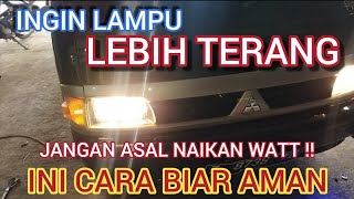 lampu mobil KURANG TERANG?begini cara pasang relay lampu biar aman