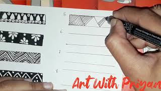 #artwithpriyanshi  #mandalaart Mandala Art For Beginner's /Class #3/ Art With Priyanshi