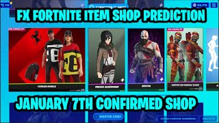 January 7th 2024 Fortnite Item Shop CONFIRMED / Fortnite Early Item Shop Prediction January 7th