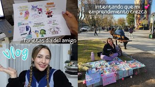 VENDIENDO en la PLAZA 🍀 Todo lo que hice en la semana 🥰 Vlog