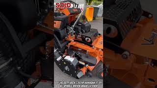 Scag V-Ride 52" Velocity Cutter Deck 26 HP Kawasaki w/ Spindle Driven Bagger Walkaround | GH