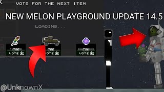 Melon Playground Update 14.5!! New Items and Features!!