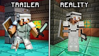 Minecraft 1.21: Trailer VS  Реальность