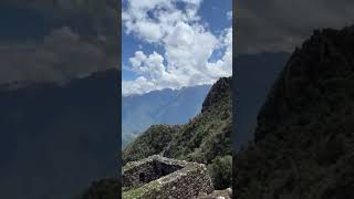 Inca site 4 day hike on the Inca Trail - altitude is difficult no appetite #hiking #travel