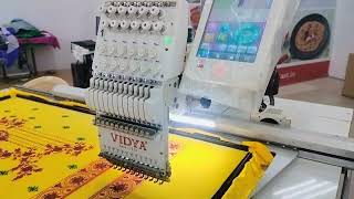 Vidya computer embroidery machines sales and services (EXHIBITION IN NAMPALLY)