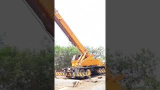 ACE 16 Ton Hydra And KATO 30 Ton Mobile Crane Work💯💯😱😱 #trending #tractorvideo #mobilecrane