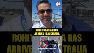 Rohit Sharma arrive at Perth Airport. #shorts #youtubeshorts #rohitsharma #shortsvideo #indvsaus