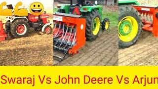 swaraj 963 vs John deer on super seeder