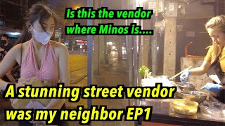 A stunning Thai vendor was my neighbor EP1, she felt jealous of female customers who came to see me