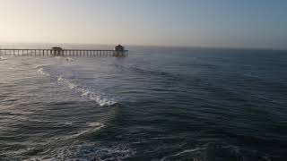 Surfers and Wipeouts - Huntington Beach - California - February 17th, 2021 - 7:38am PST