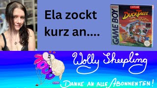 Ducktales (1989) Nintendo Gameboy - Ela zockt kurz an... Ela von Wolly Sheepling