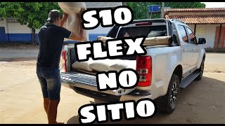 LIDA NO SITIO COM A S10 FLEX