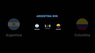 Argentina win #subscribe #footballtournament #copaamerica #copa #Argentina #shorts