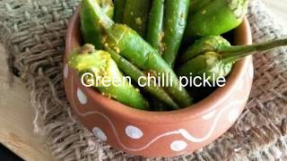 Green chilli pickle recipe Never fungus damage green chilli pickle #greenchilliepickle