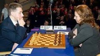 Judit Polgar Vs Michael Adams | Dos Hermanas (Spain) 1999 #chess #chessgame