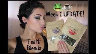 Let's Try TeaMi Blends! 1 Week Update