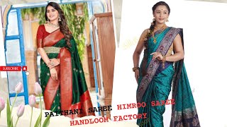 handloom factory himroo and paithani saree