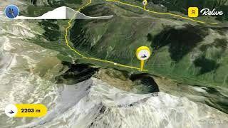 Val Federia: Traccia GPS