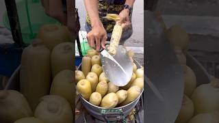 Amazing Knife  Perfect Corn Cutting Skill -Fruits Cutting Skill