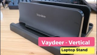 Vaydeer Vertical Laptop Stand Unboxing