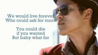 The Other Side by Bruno Mars (HQ + lyrics)